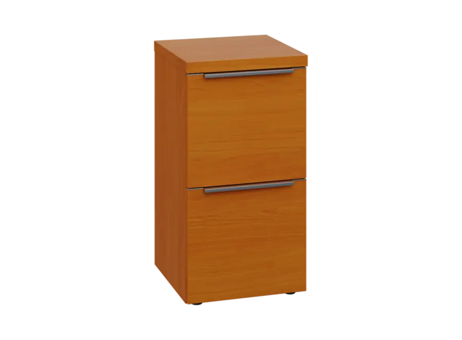 SIN 2 - 42Z kancelářská skříň, 2-zásuvková, 770x400x400, třešeň šumavská